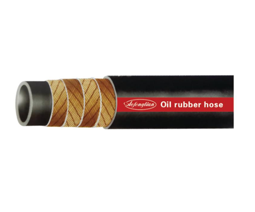 Oil delivery and suction rubber hose